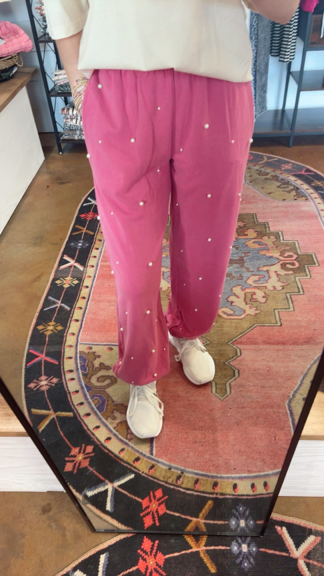 Pink Pearl Joggers