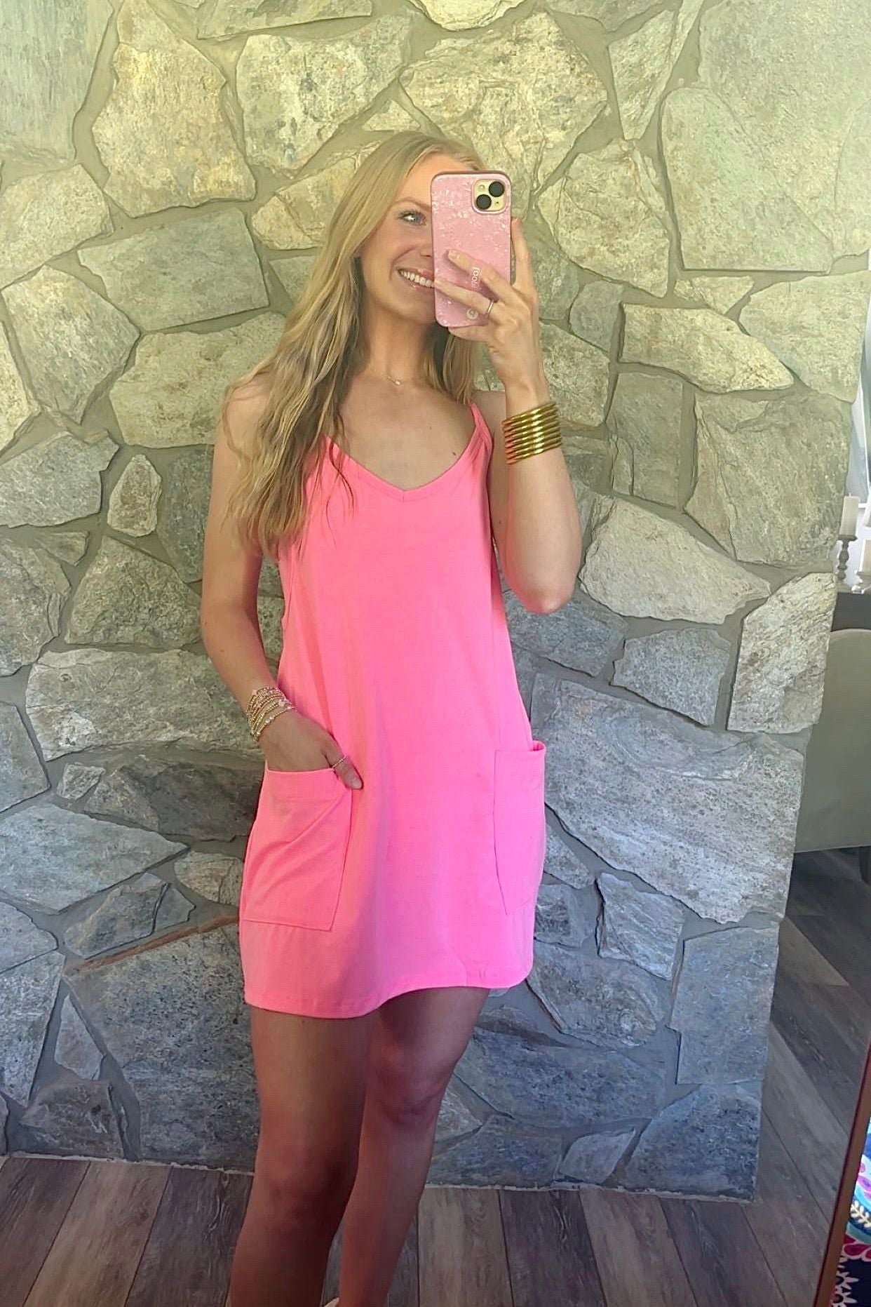 Pink tennis dress