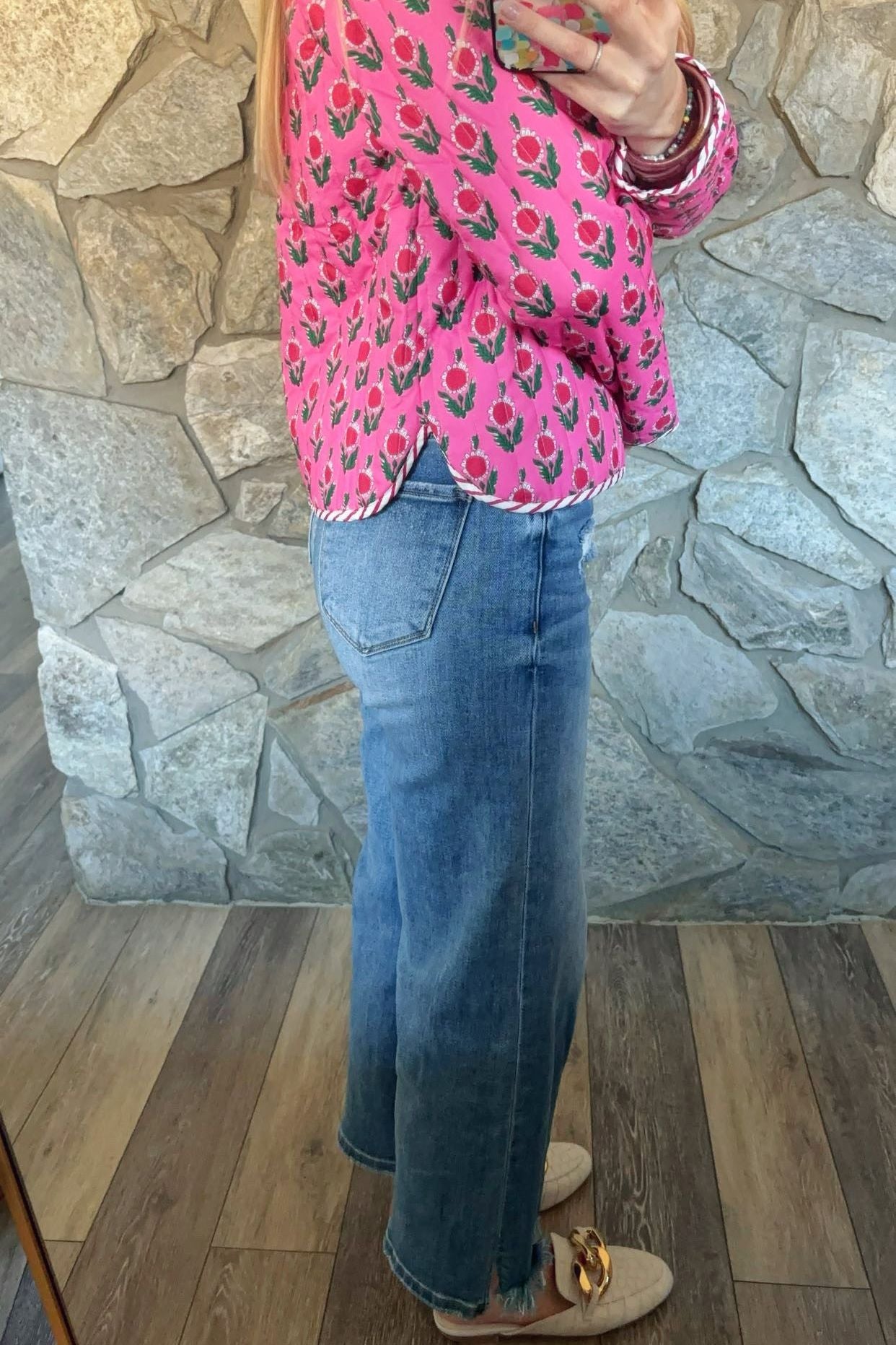 Pink Quilt Jacket