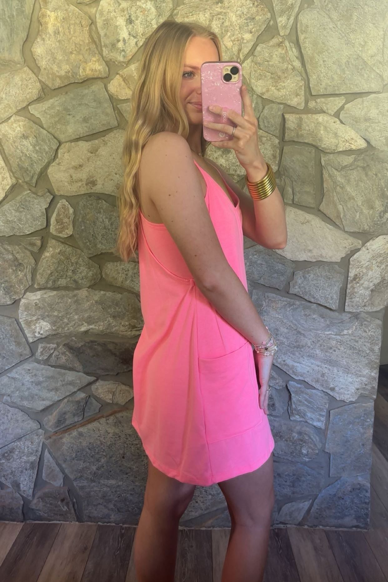 Pink tennis dress