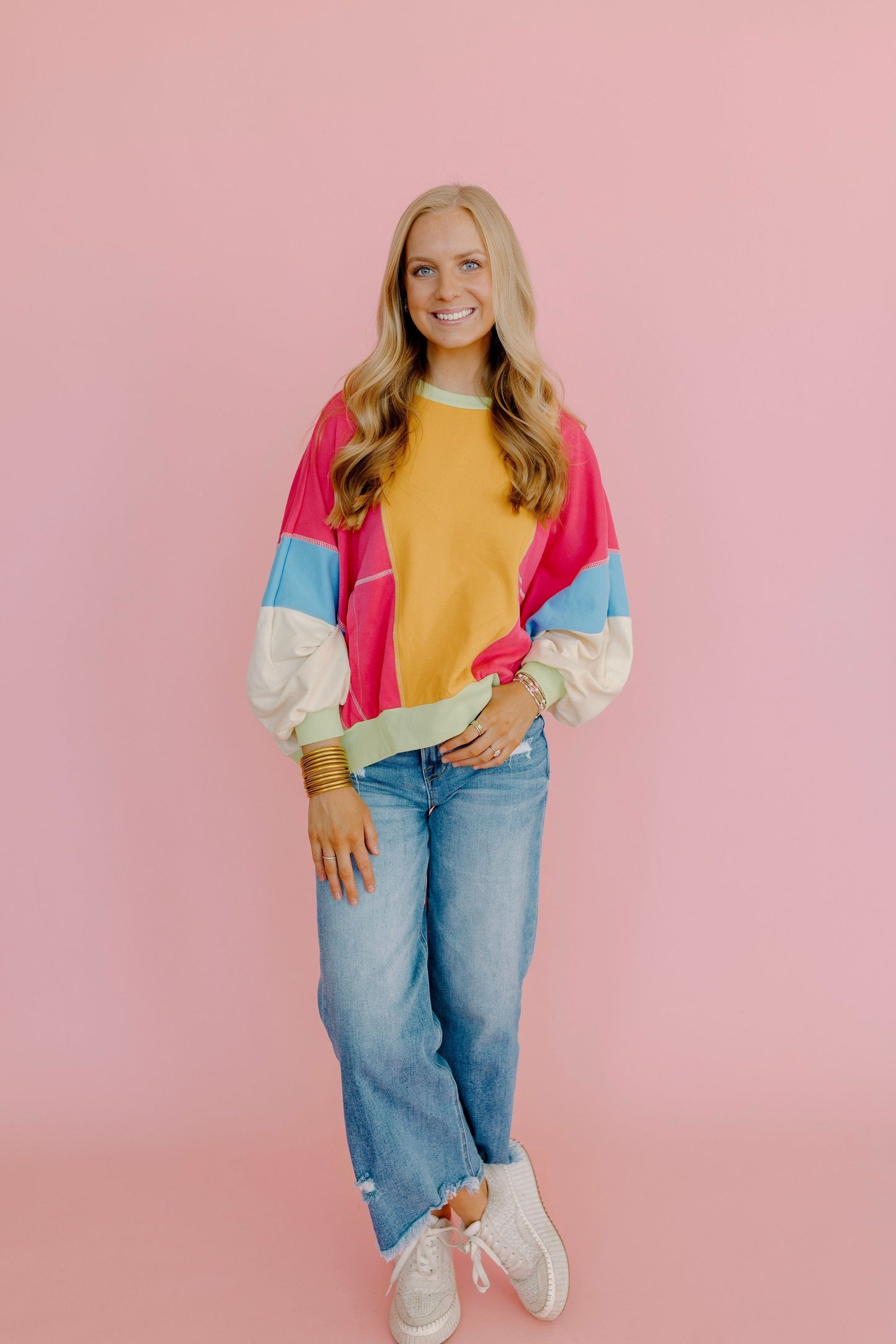 Color Pop Pullover