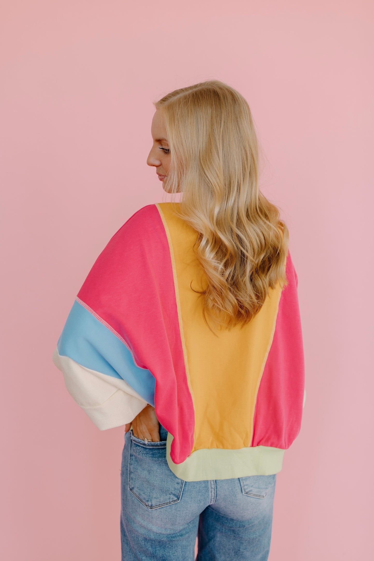Color Pop Pullover
