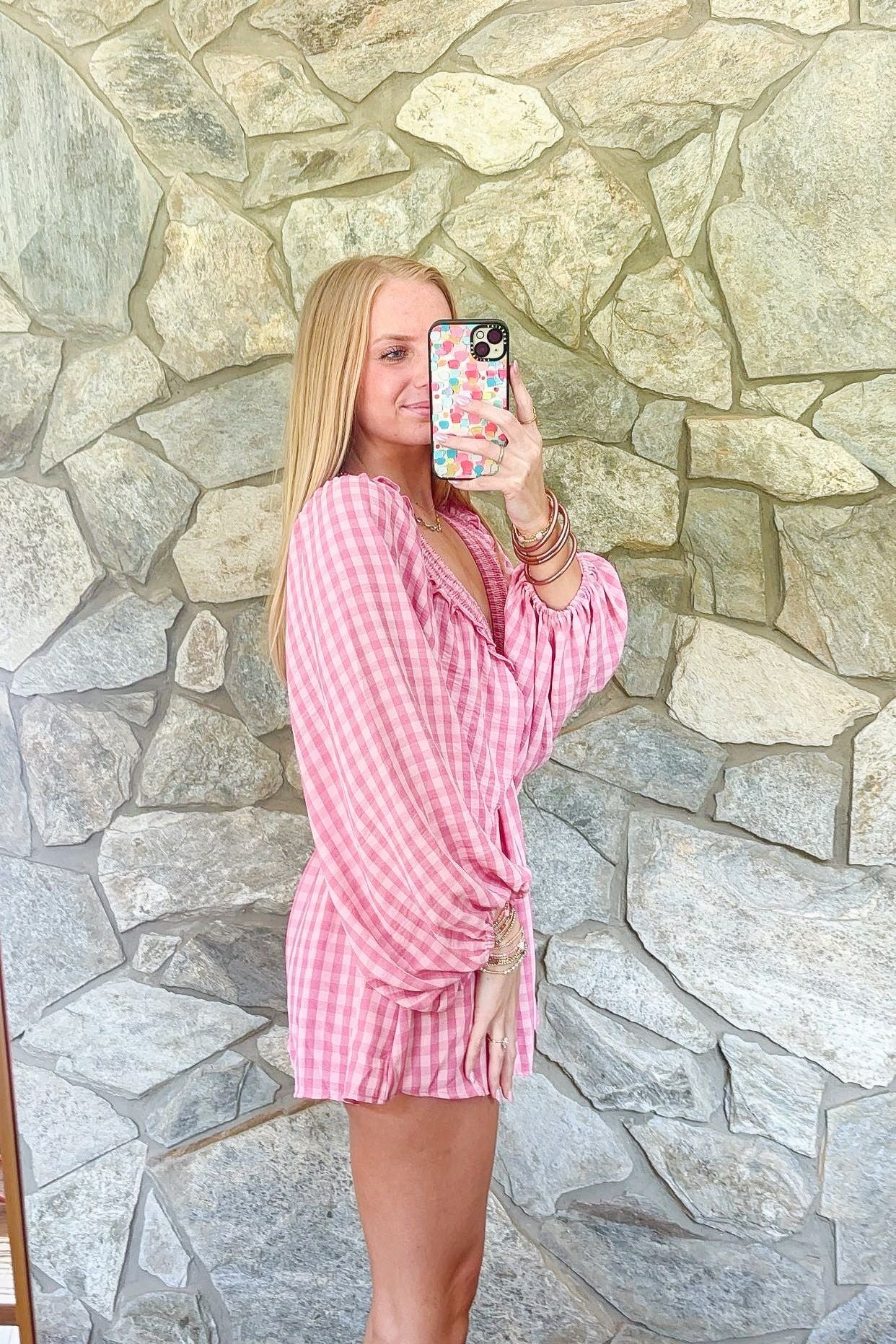 Candy Pink Romper