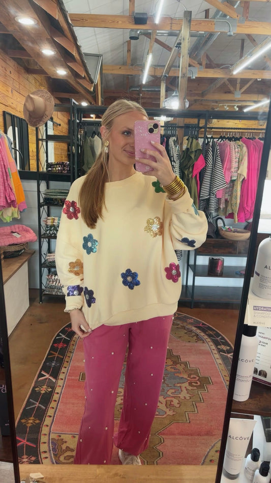 Pink Pearl Joggers