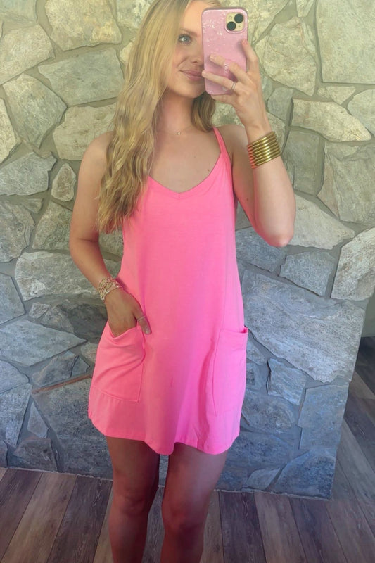 Pink tennis dress