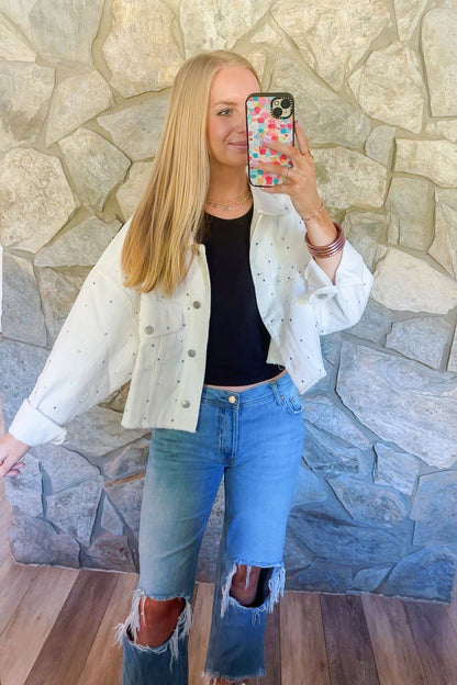 Sparkly Denim Jacket