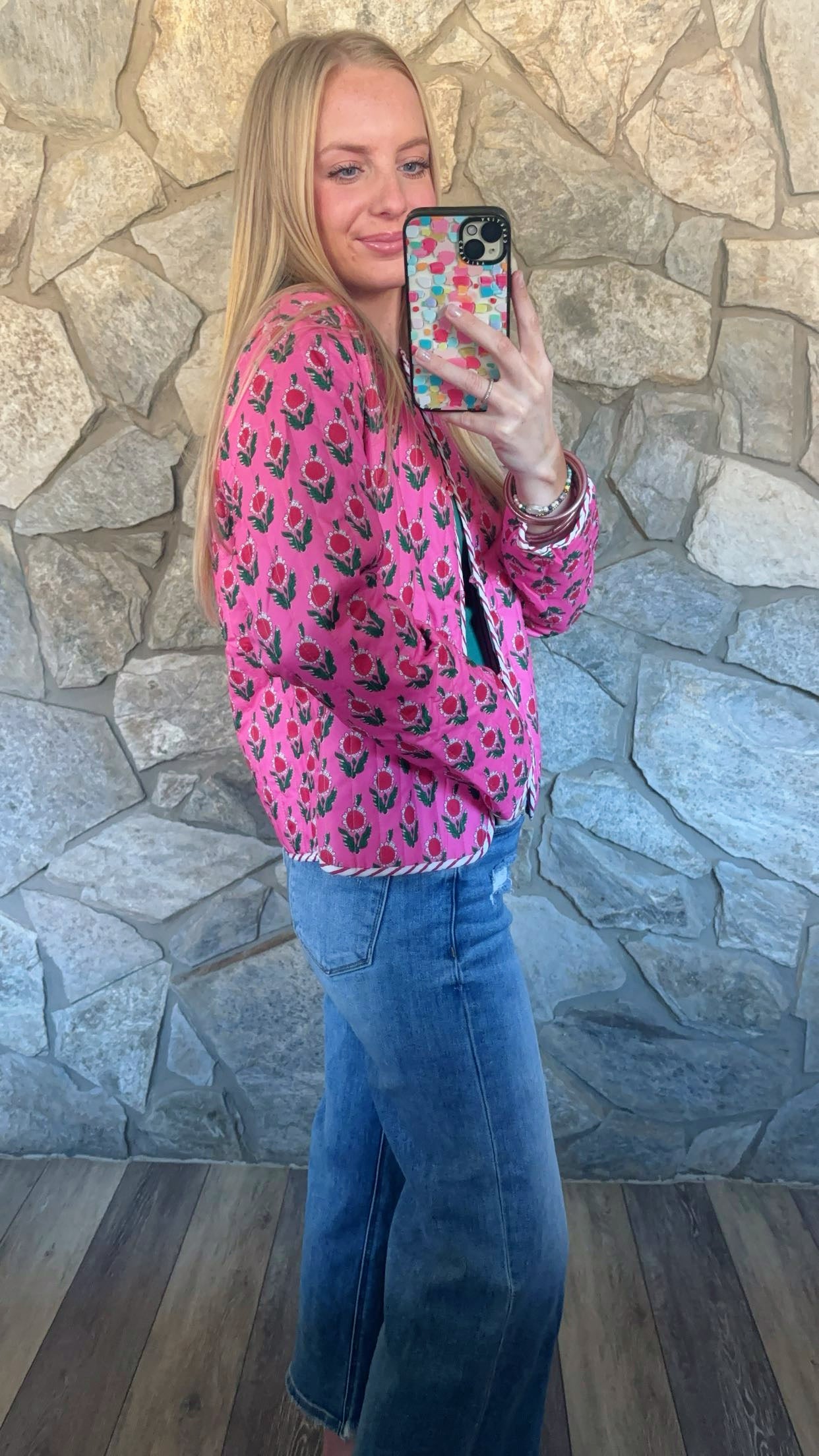 Pink Quilt Jacket