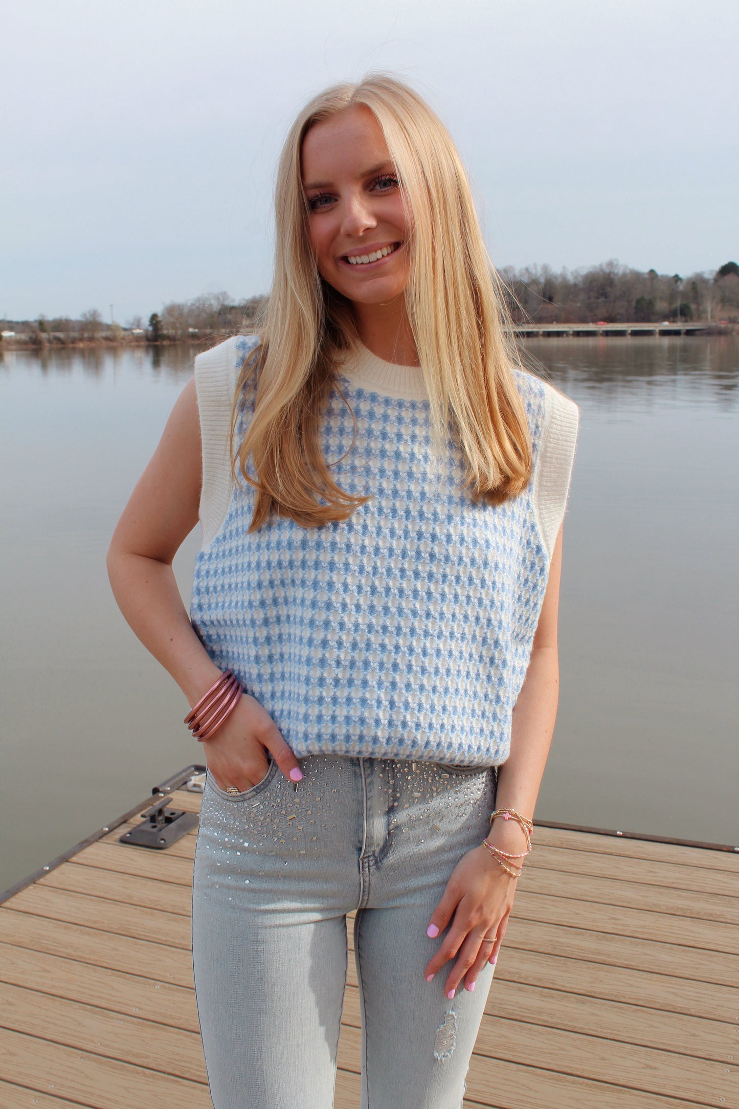 Blue Sweater Vest