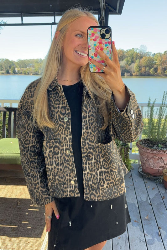 Cheetah Print Jacket