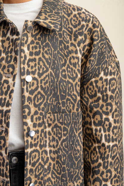 Cheetah Print Jacket