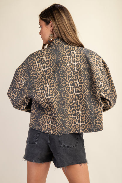 Cheetah Print Jacket